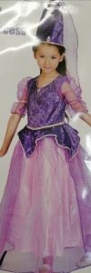 Kids Costumes to Hire - Arabian Princess Age: 9 - Lilac & Purple Dress